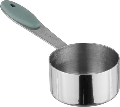 طقم اكواب قياس ستانلس استيل السيف غاليري، 4 قطع، يد سيليكون - فضي product image 13