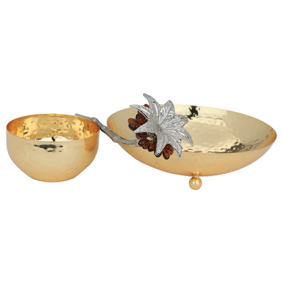 تمرية استيل العين الاندلسية، دائرية - ذهبي product image 2