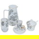 Al Saif Gallery Porcelain Dinner Set, Rose Pattern, 61 Pieces - White product image 2