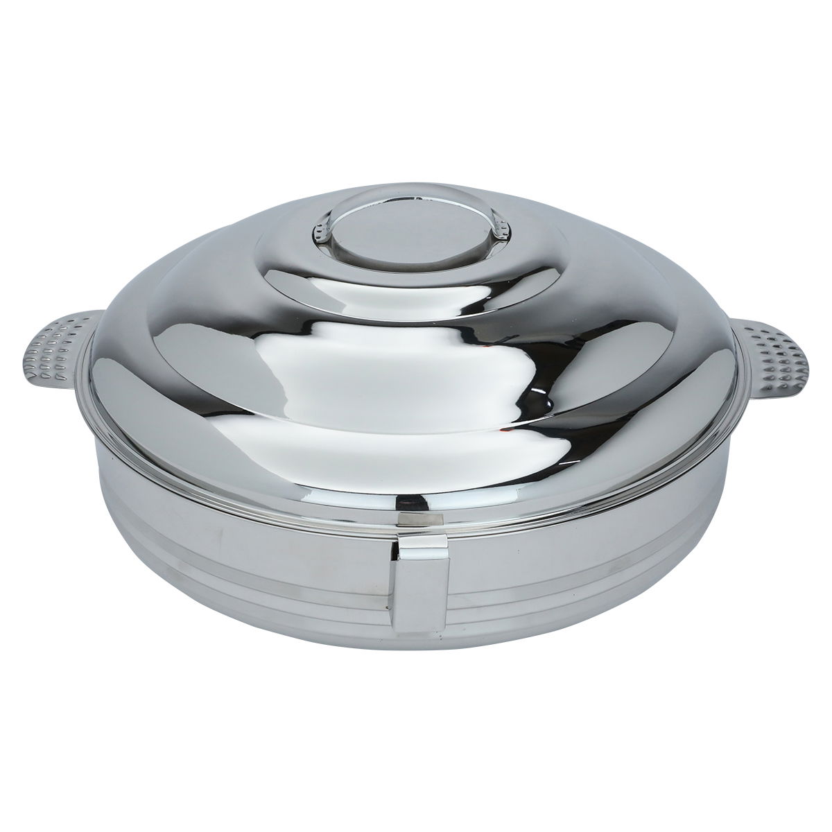 Steel Al Saif Gallery food container, 12 litres, with lid - silver product image