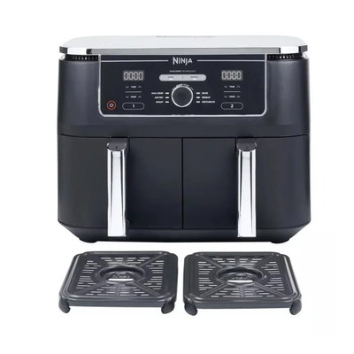 Ninja AF400ME Double Air Fryer, 2470W, 9.5L - Black product image 5
