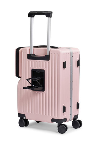 شنطة سفر بولي كربونات ليمرا، 20 بوصة، 4 عجلات، BT-55 - وردي product image 4