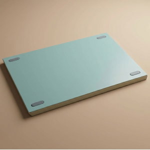 طقم لوح تقطيع بلاستيك السيف غاليري، 30.8×20.5×1.5 سم، قطعتين - أخضر فاتح product image