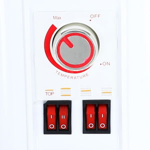 دفاية كهربائية كيون، 2000 واط، 5 أنابيب كوارتز، KH/2690 - ابيض product image 2