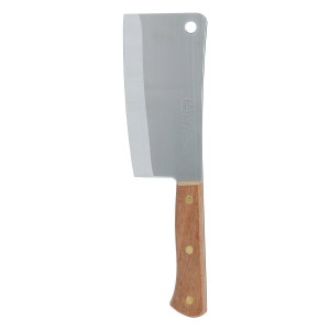 Al Saif Gallery stainless steel cleaver, 6 inches, wooden handle - wooden product image 2