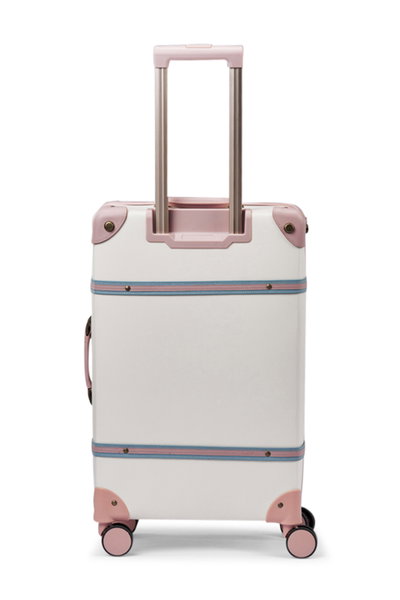 Limra LMA-60210 Artificial Leather Luggage Set, 4 Sizes, 4 Wheels, 360 Degree Rotating - Beige Pink product image 6