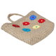 Al Saif Gallery wicker thermos bag, 48x33 cm - light brown product image 3