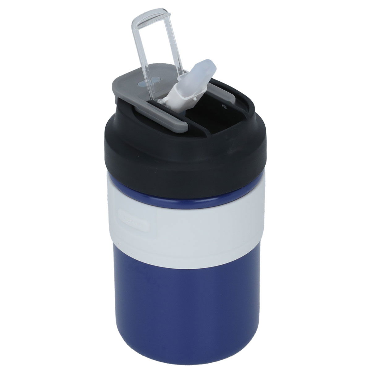 كوب حافظ للحرارة استيل تايملس، 400 مل - رمادي أزرق product image 3