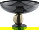 Al Saif Gallery Stainless Steel Serving Bowl, 23 x 23 x 9 cm - Black Gold product image 1