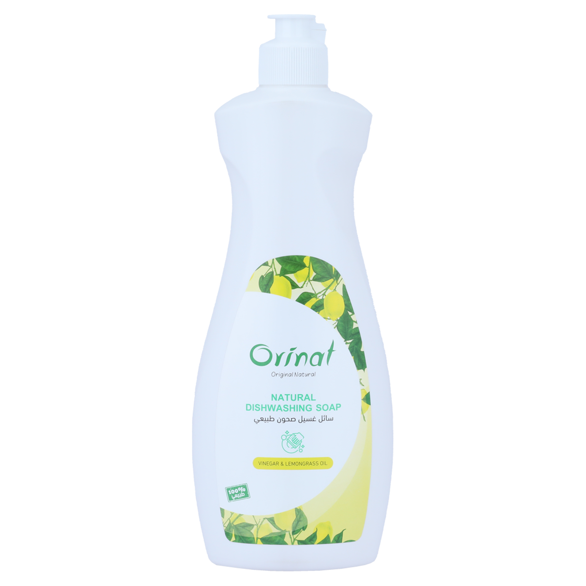 Orient dishwashing liquid, natural - with lemon and vinegar product image