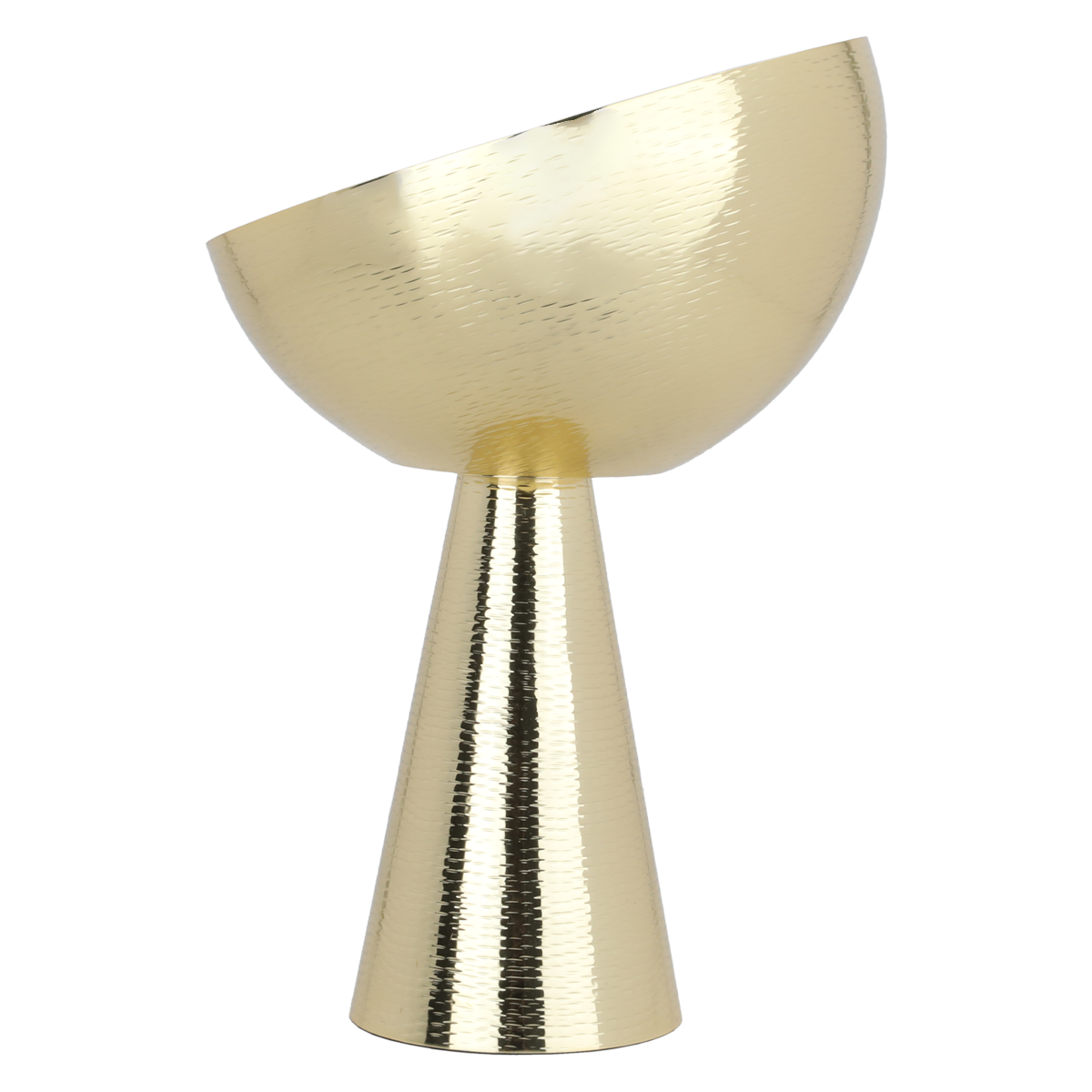 Al Saif Gallery Steel Fruit Holder, 23 x 23 x 48 cm - Gold product image 2