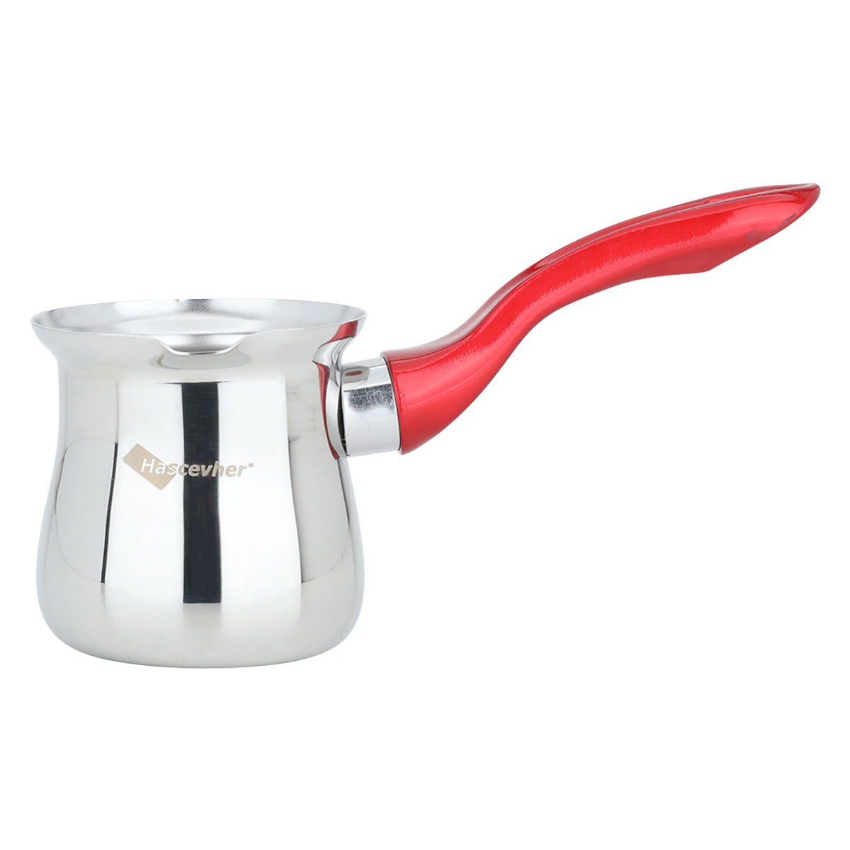 Steel Al Saif Gallery coffee pot, 350 ml, red-silver handle product image
