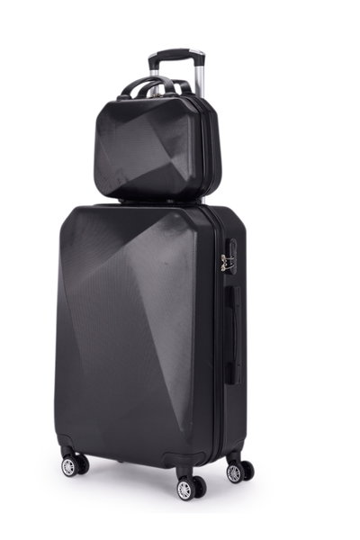Limra ABS Luggage Set, 6 Sizes, 4 Wheels, 360 Degree Rotating, LMA-1354 - Black product image 2