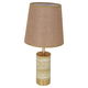 أبجورة إديسون، 32×26×26 سم، قاعدة عسلي رخامي - ذهبي/عسلي product image 2