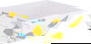Al Saif Gallery Porcelain Salad Bowl, Lemon Pattern, Large - White product image 2
