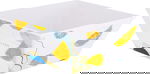 Al Saif Gallery Porcelain Salad Bowl, Lemon Pattern, Large - White product image 2