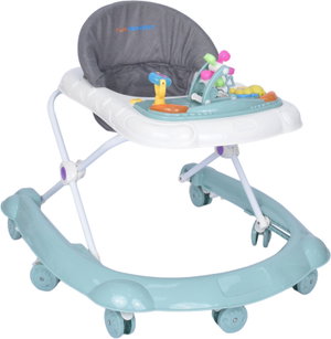 مشاية اطفال فان مومونت، قابلة للتعديل، مزودة بألعاب - اخضر product image