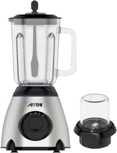 Arrow FOR-15GB Blender, 400W, 1.5L, Grinder - Silver product image 2