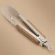 Steel Tweezers with Saif Gallery Wood Hand, 9 Inch - Silver product image 1