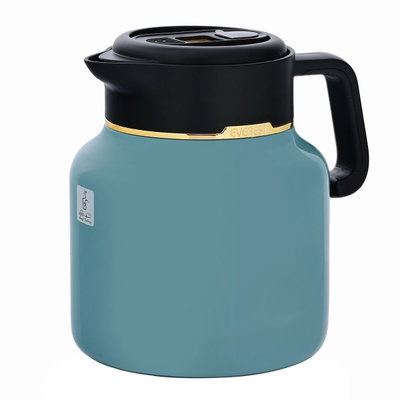 Al Saif Gallery Sarah thermos, 1.5 liters, steel inner container, steel outer shell - cyan product image 2