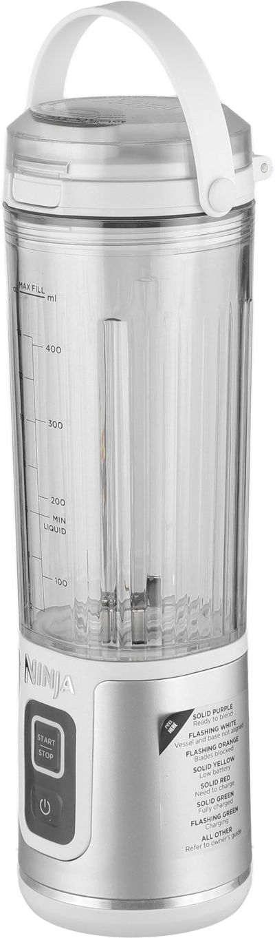 Shark Ninja BC151MEBK  Cordless Portable Blender, 530ml, 50W- Silver White product image 3