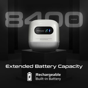جهازعرض محمول بروميت، اندرويد 13، 4k، يدعم البلوتوث - ابيض product image 2