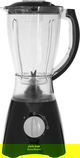 Home Master Electric Blender, 350 Watt, 1.5 Liter, 2 Speeds, 4 Blades, Grinder, HM-446 - Black product image 4