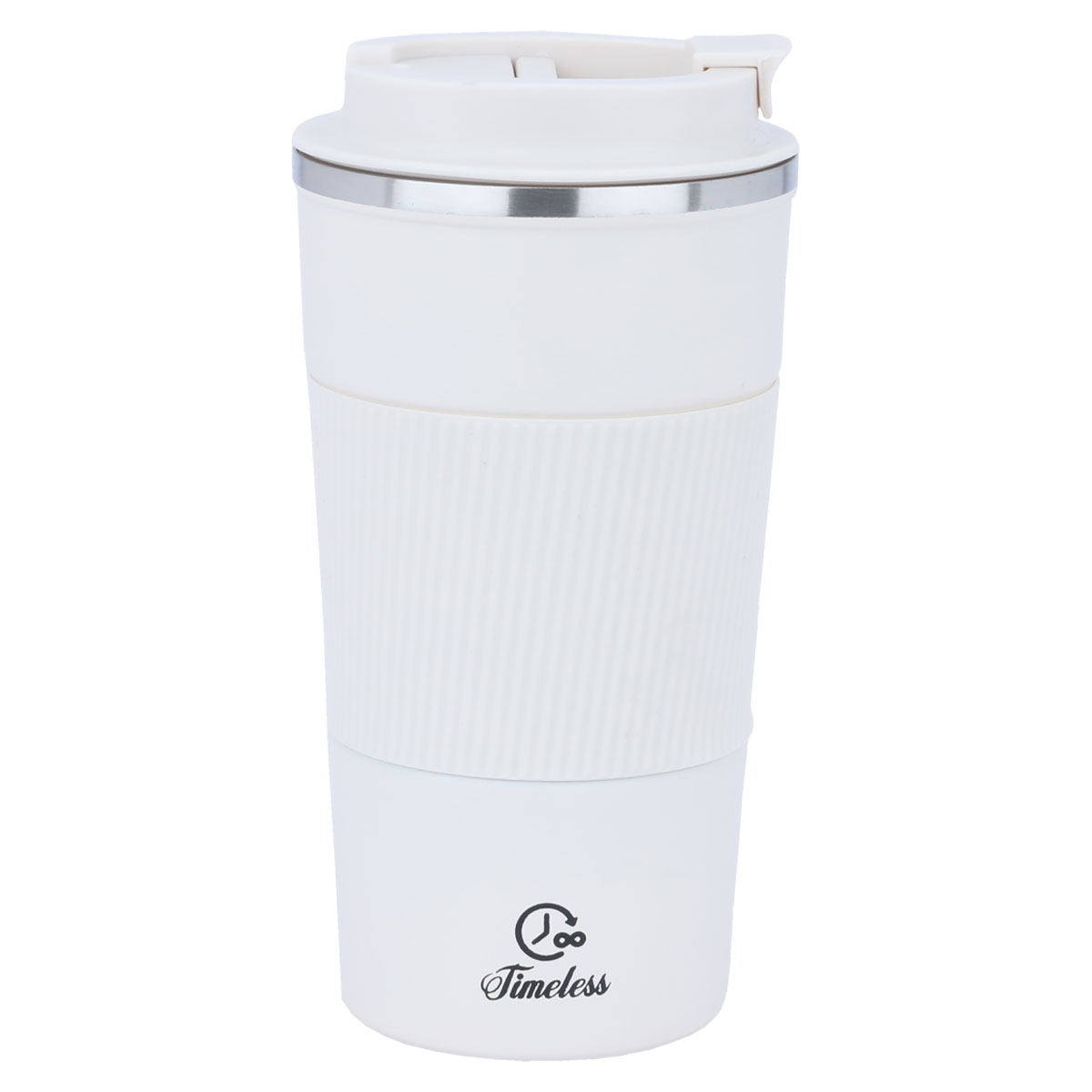 Timeless Steel Thermal Mug, 0.5 Liter - White product image 1