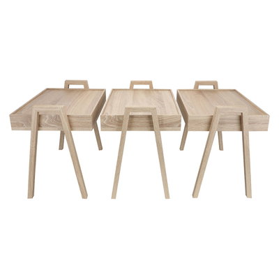 طقم طاولات خشب السف غاليري، مسكة يد - خشبي product image 2