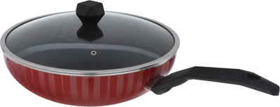 مقلاه عميقة تيفلون السيف بلص، 30 سم، - احمر product image 3