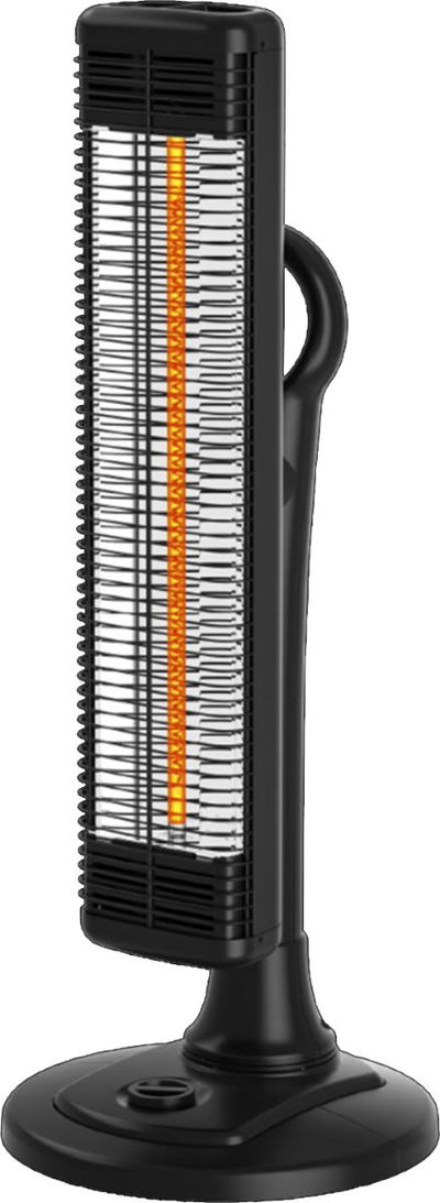 دفاية كهربائية ويكسانا، 1000 واط، تصميم 180 درجة، ضد الماء - إسود product image 1