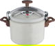 Al Saif Gallery Aluminum Pressure Cooker, 9 Liters - Beige product image 1