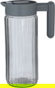 جيك زجاج مع غطاء هيرفين، 1.43 لتر - رمادي غامق product image 1