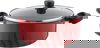 Tefal New Tempo Flame Titanium Coated Saucepan with Handles and Lid, 24cm - Red product image 2