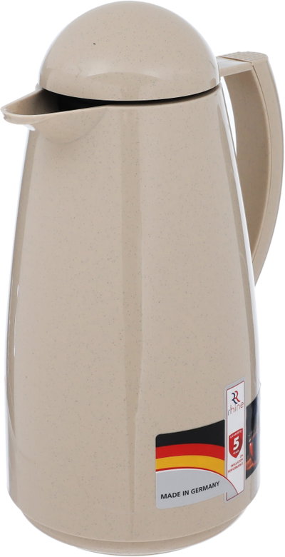 ترمس الراين، 1 لتر، حافظة داخلية زجاج حراري - بني فاتح product image 3