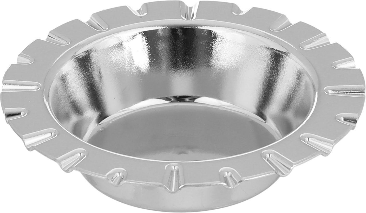 طقم تقديم استيل، 4 قطع مع تمرية - فضي product image 3