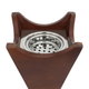 مبخرة خشب السيف غاليري، 15x15x30 سم - بني ذهبي product image 3