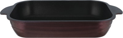 طقم قدور جرانيت تيتانيوم نيوكلاين، 10 قطع، غطاء زجاج - احمر غامق product image 4