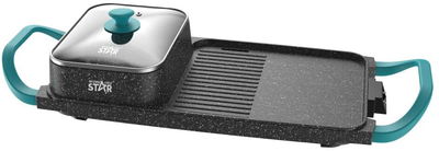 قدر كهربائي مع شواية ويننج ستار، 3 لتر، 1800 واط، ST-9814 - اسود product image 6