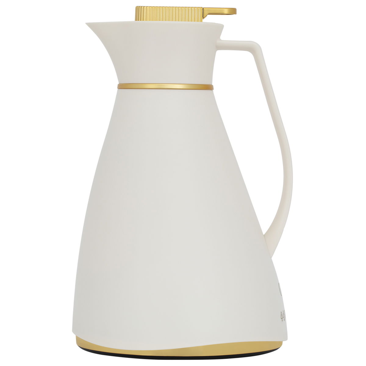 Glory Chiffon Pro Thermos, 1 liter, glass inner container, plastic outer shell - beige product image
