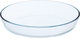 Pyrex Glass Tray Set, 2 Pieces, Rectangular and Oval - Clear product image 3