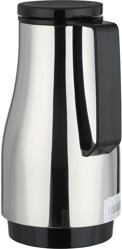 ترمس شامبيونز هيليوز، 1.5 لتر، حافظة داخلية زجاج - فضي اسود product image 2