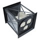 فانوس بشمع أستيل السيف غاليري - رمادي product image 3
