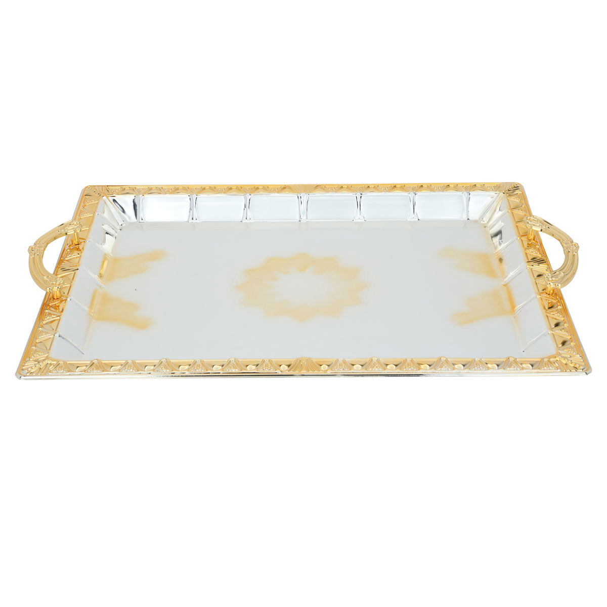 طوفريات استيل السيف غاليري، 3قطع، مستطيل - أبيض product image