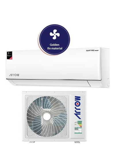 مكيف سبليت ارو، 12400 وحدة تبريد، بارد/حار، تحكم ذكي، فلتر مضاد للبكتيريا، RO-12SHH-S - ابيض product image 5