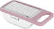 Al Saif Gallery Steel grater with plastic box - silver pink product image 2