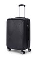 Limra OT-4084 Limra ABS Luggage Set, 3 Sizes, 4 Wheels, 360 Degree Rotating - Black product image 2