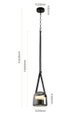 ثريا معلقة مودرن مشكاتي، 3000 كلفن ، LED، ألومنيوم زجاج- إسود product image 3