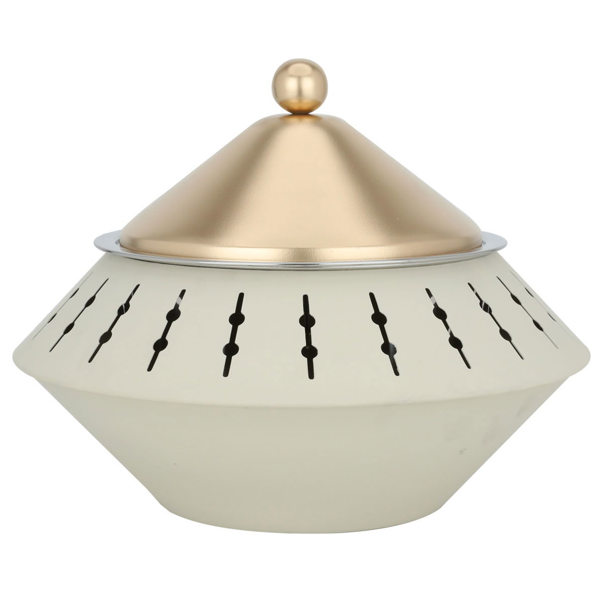 India Steel Al Saif Gallery Food Warmer, 2 Liters - Beige product image