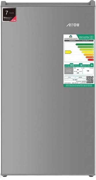 ثلاجة ميني بار ارو، 83 لتر، 2.9 قدم، RO-130RDS - رمادي product image 1